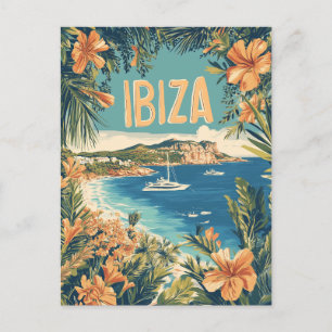 Ibiza Vintage Postcard