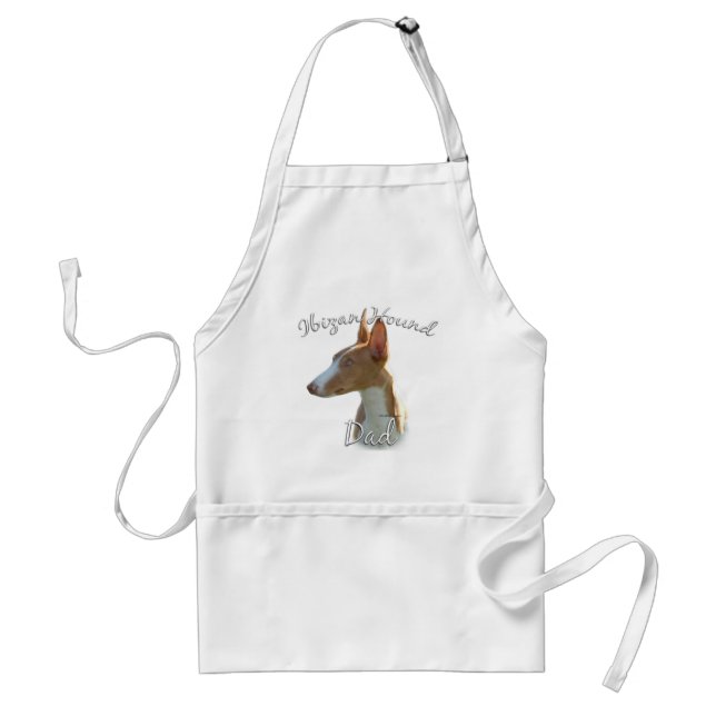Ibizan Hound Dad 2 Standard Apron (Front)