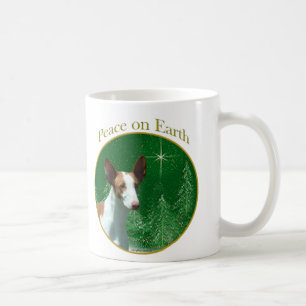 Ibizan Hound Peace Coffee Mug