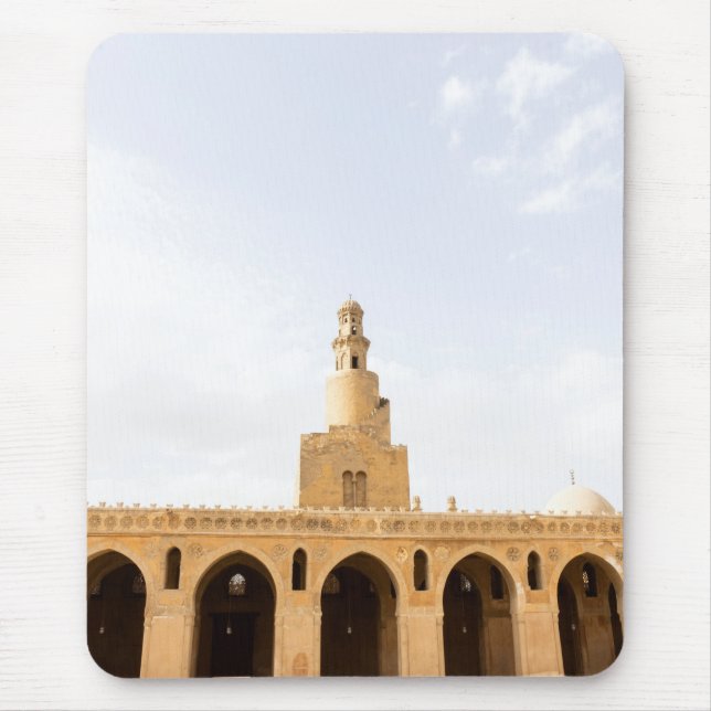 ibn tulun mosque in Cairo,Egypt Mouse Pad (Front)