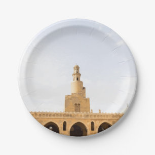 ibn tulun mosque in Cairo,Egypt Paper Plate
