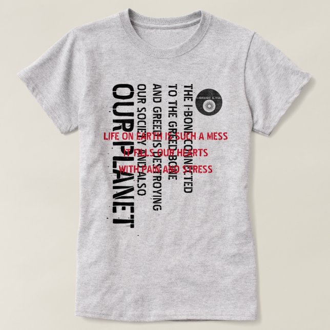 IBONELTD. T-SHIRT IBGB 1 (Design Front)