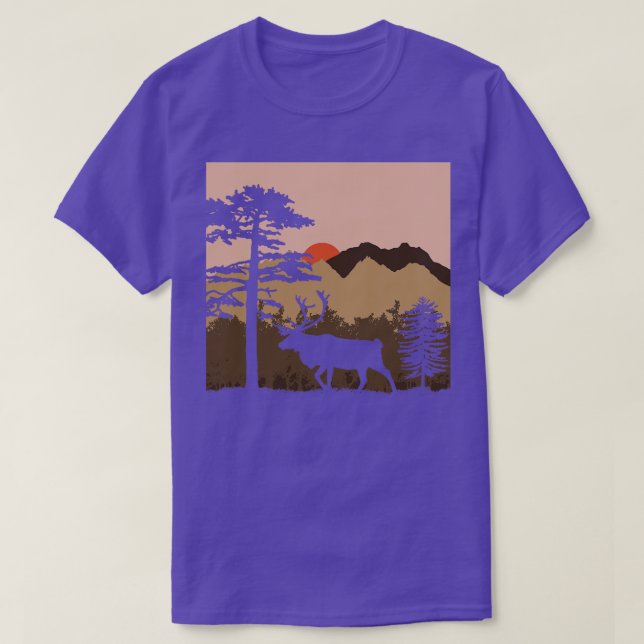 ibou Sunset TShirt (Design Front)