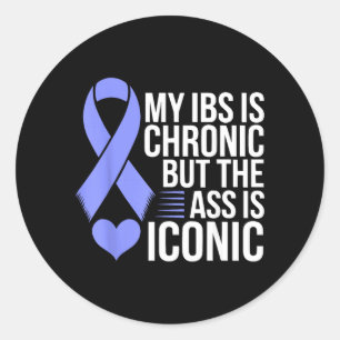 Ibs Awareness Month Irritable Bowel Syndrome Classic Round Sticker