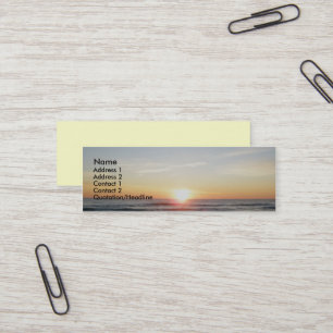 IBSP Sunset Business Cards