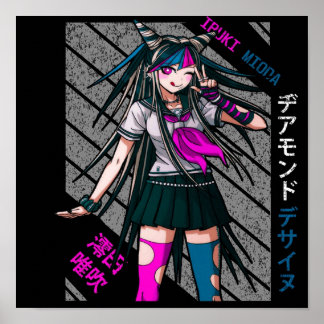 Ibuki Mioda  Super DanganRonpa 2 Poster