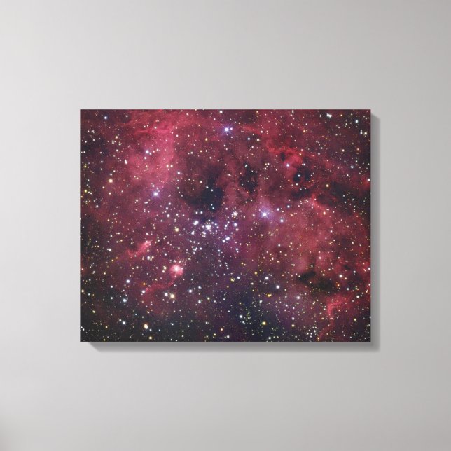 IC410 Emission Nebula in Auriga Canvas Print (Front)