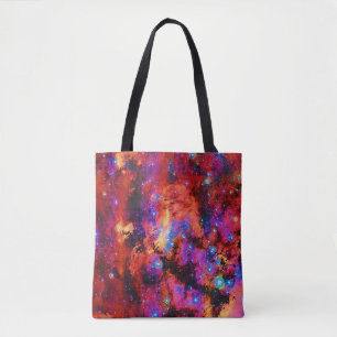 IC 4628 Prawn Nebula Pop Art Oil Painting Tote Bag