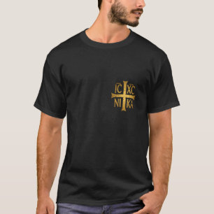 IC XC Nika Cross Christogram Orthodox Christian Je T-Shirt