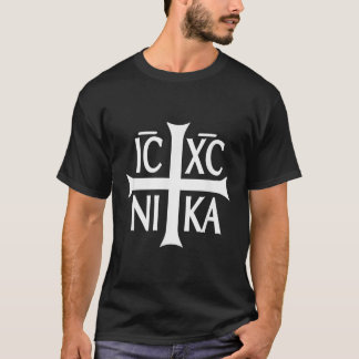 IC XC NIKA Cross Eastern Christian Greek Tee Shirt