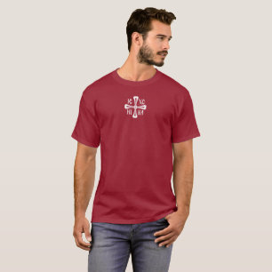 IC XC NIKA Cross Maroon T-Shirt