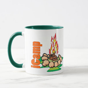 iCamp Camping Shirt Mug