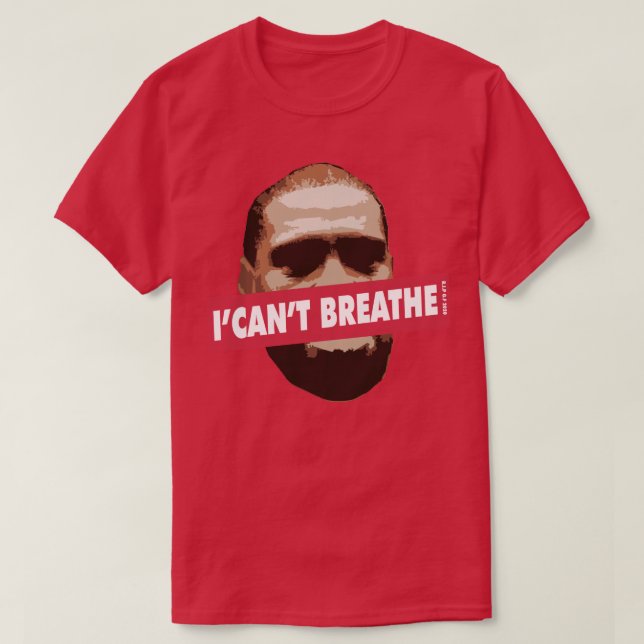 Icant breathGeorge Floyd T-Shirt (Design Front)
