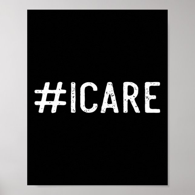 Icare Suicide Prevention Awareness  Poster (Front)