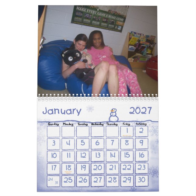 iCarly Calendar (Jan 2027)