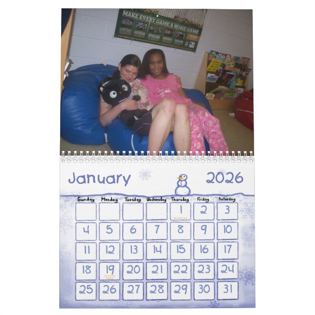 iCarly Calendar (Jan 2026)