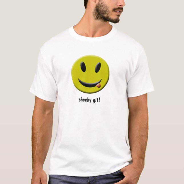 =IcaruS= Cheeky Git!: Men's Tshirt - light (Front)