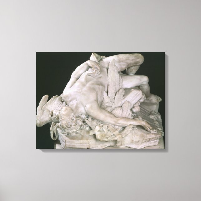 Icarus Falling, 1743 Canvas Print (Front)