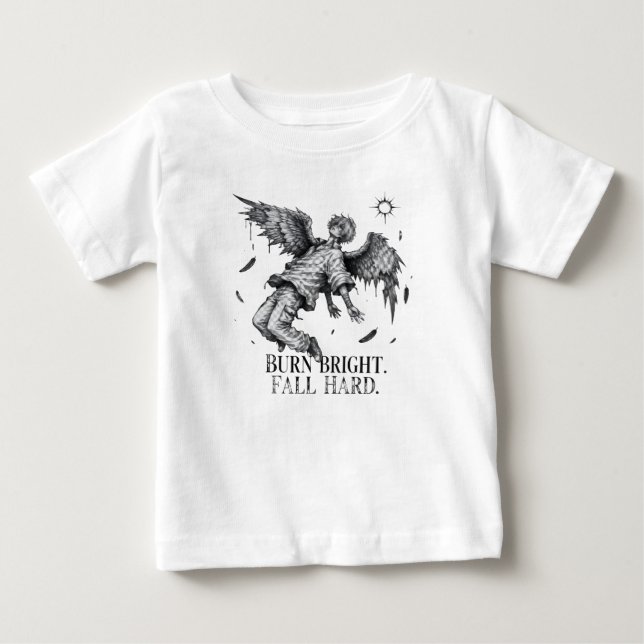 Icarus Fell Flying T-Shirt | Mythology Sun Tee (Front)