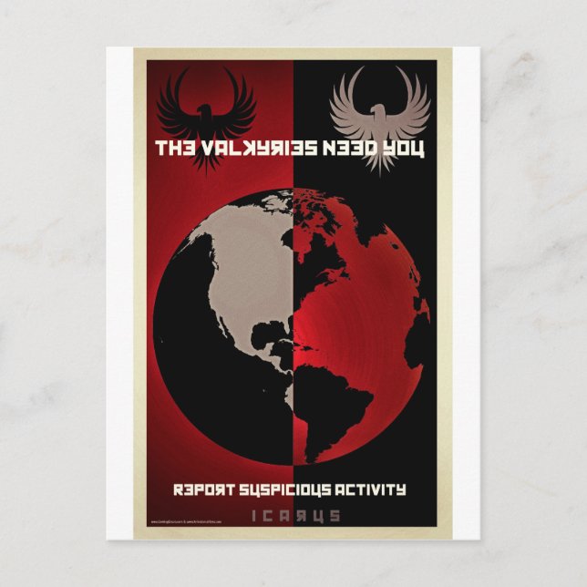 Icarus Working Title Movie Products Postcard (Front)