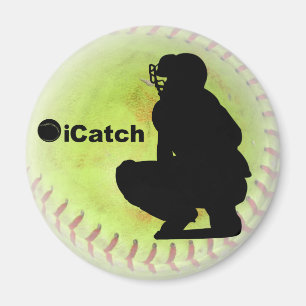 iCatch Fastpitch Softball Magnet