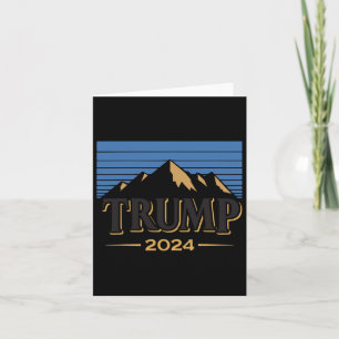 Ice 2024 Trump 2024 Election American  Card