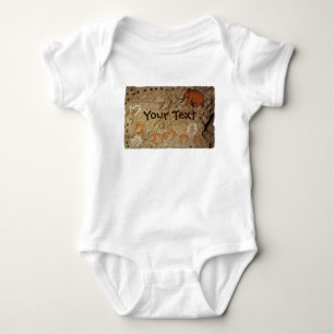 Ice Age Cave Art Baby Bodysuit