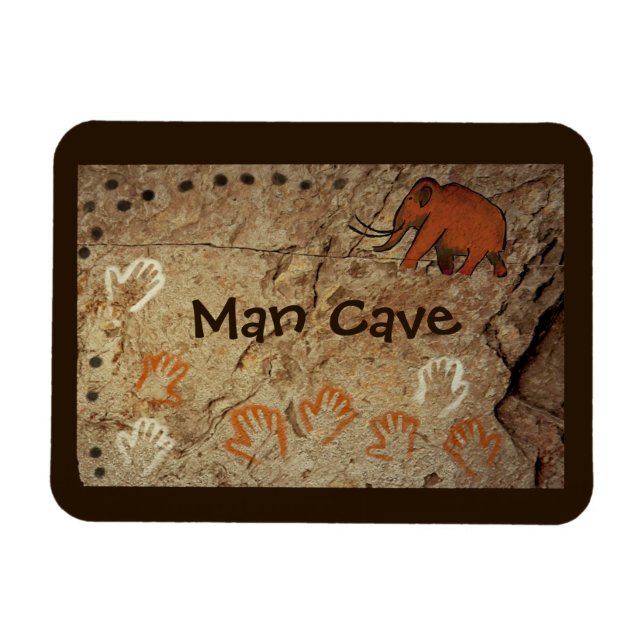 Ice Age Cave Art Magnet (Horizontal)
