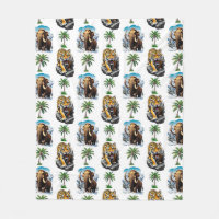 Ice Age Mammoth Sabertooth Tiger Pattern Design