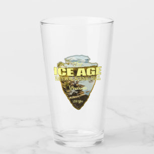 Ice Age Trail (arrowhead) Glass