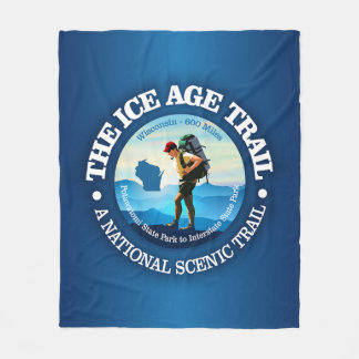 Ice Age Trail (C) Fleece Blanket