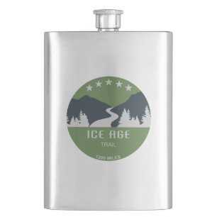 Ice Age Trail Hip Flask