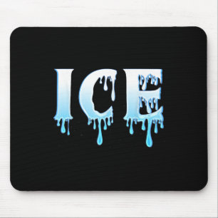 Ice And Fire Halloween Couples Matching Party Cost Mouse Pad