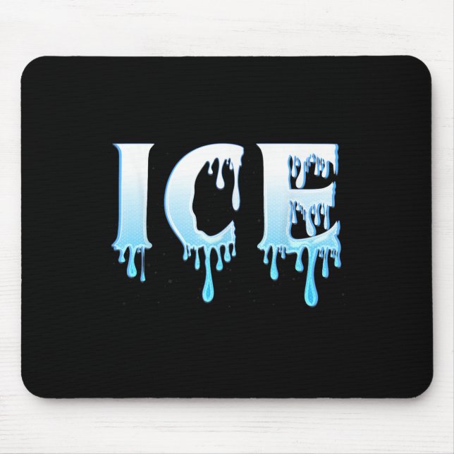 Ice And Fire Halloween Couples Matching Party Cost Mouse Pad (Front)