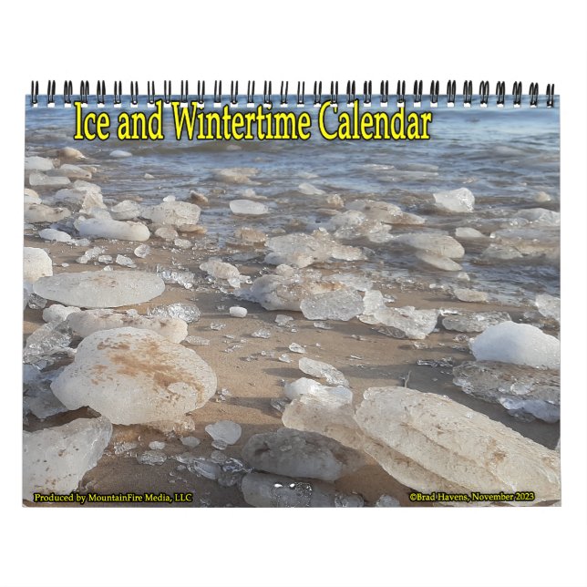 Ice and Wintertime Calendar (Cover)