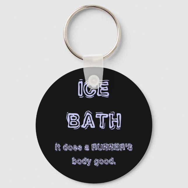Ice Bath Key Ring (Front)
