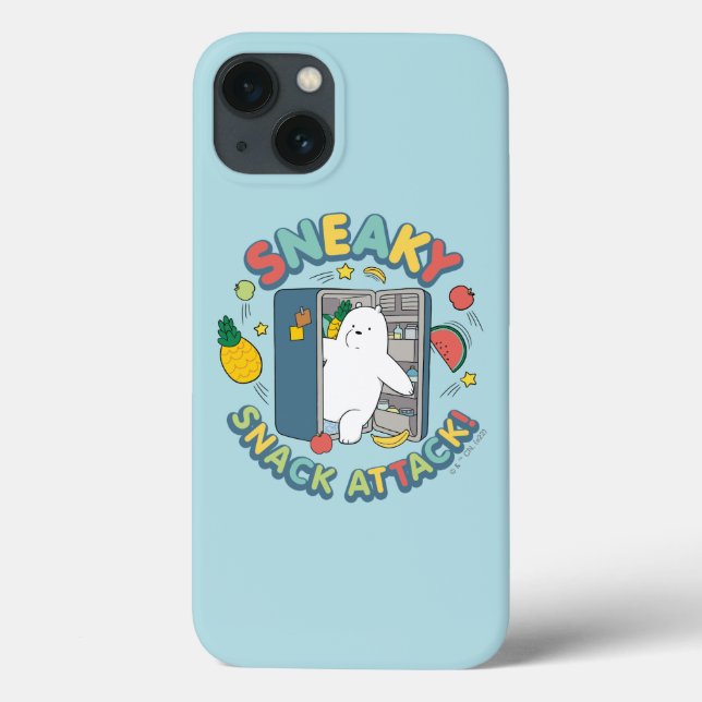 Ice Bear - Sneaky Snack Attack! Case-Mate iPhone Case (Back)