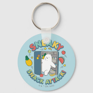 Ice Bear - Sneaky Snack Attack! Key Ring