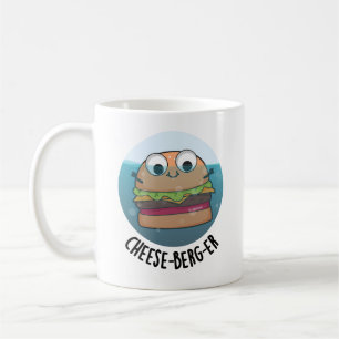 Ice-berg Funny Cheeseburger Pun Coffee Mug