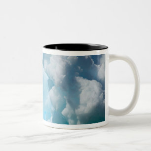Ice Bergs off of the southern tip of South Two-Tone Coffee Mug