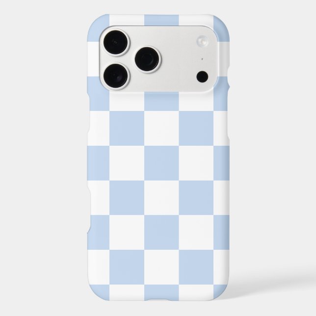 Ice Blue Retro Check (Back)