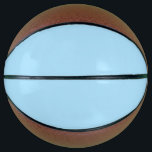 Ice Blue Solid Colour | Classic | Elegant Basketball<br><div class="desc">Ice Blue Solid Colour | Classic | Elegant | Trendy | Stylish | Gift</div>