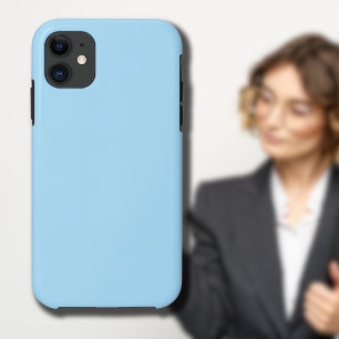 Ice Blue Solid Colour   Classic   Elegant Case-Mate iPhone Case