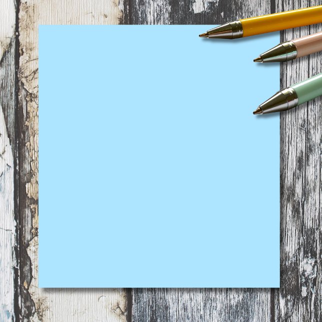 Ice Blue Solid Colour | Classic | Elegant Notepad (Creator Uploaded)