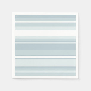 Ice blue stripes napkin