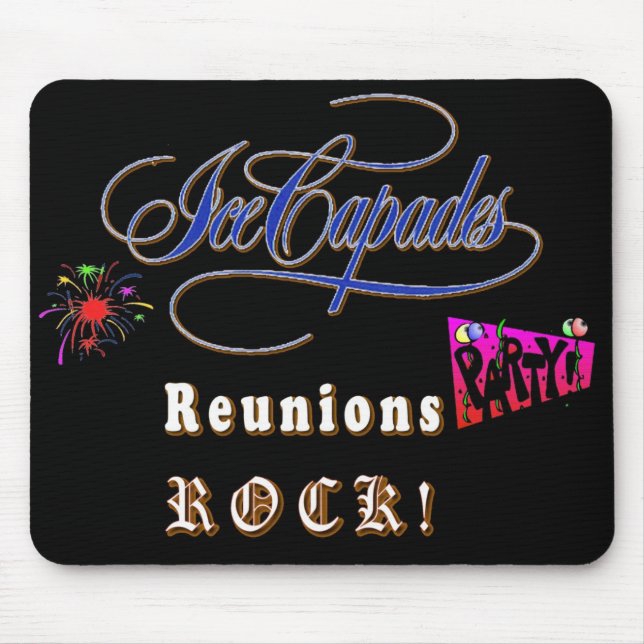 Ice Capade Reunions Rock Mouse Pad (Front)