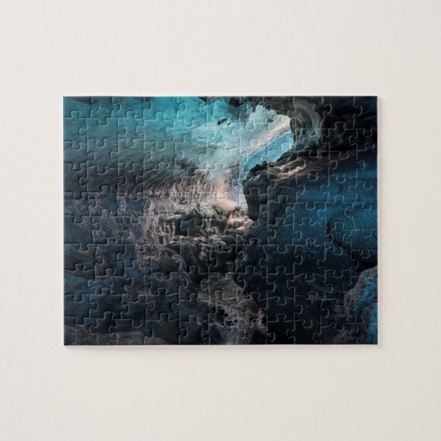 Ice Cave Interior Scenic Jigsaw Puzzle (Horizontal)