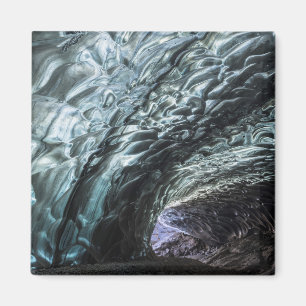 Ice Cave Wall Patterns Magnet