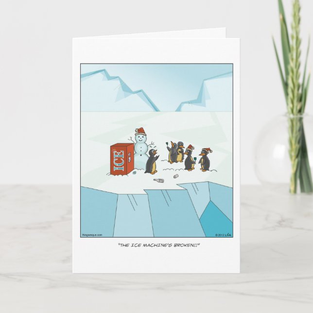 Ice Christmas Card (Front)