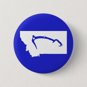 Ice Climb Montana 6 Cm Round Badge